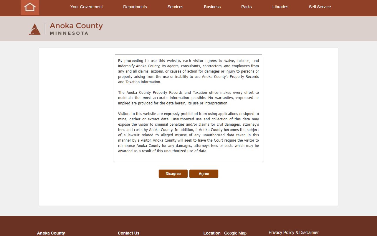 Anoka County deed records - Property Records online portal
