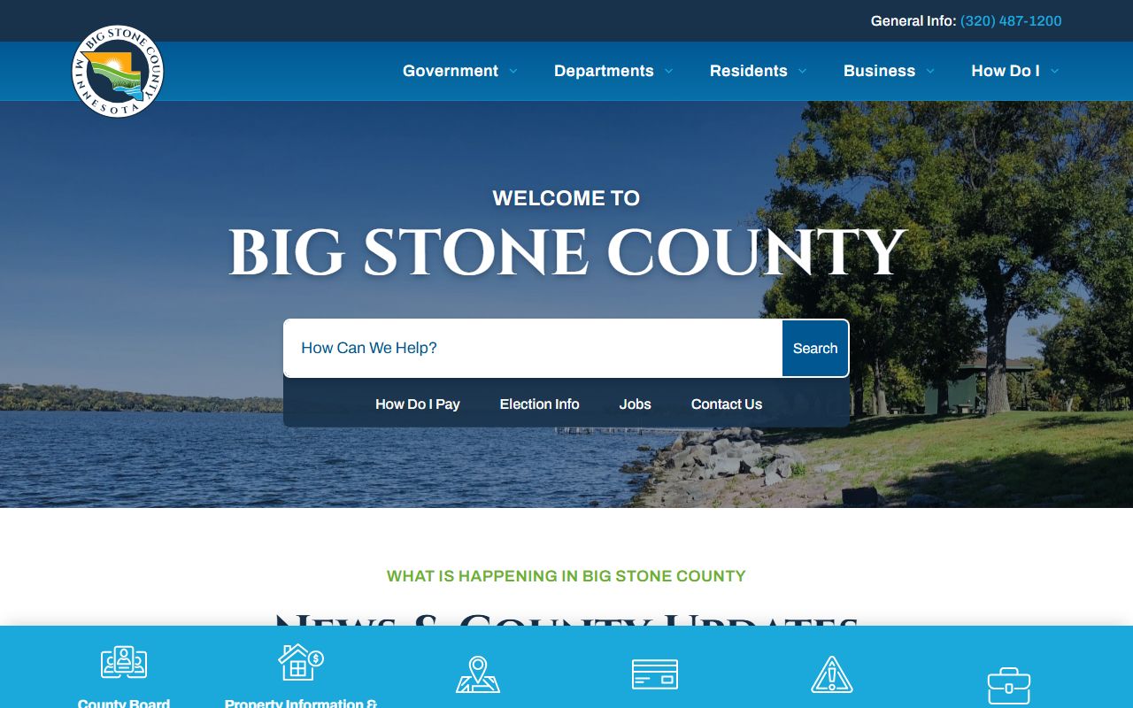 Big Stone County deed records - county website