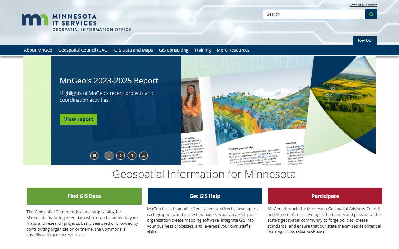 Minnesota Geospatial Information Office - parcel and deed records mapping